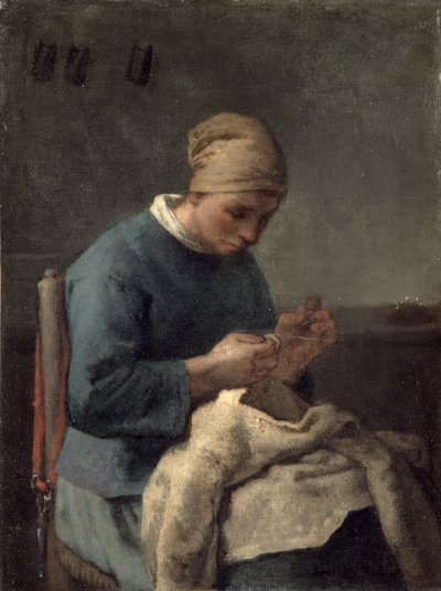 La costurera de Jean Francois Millet